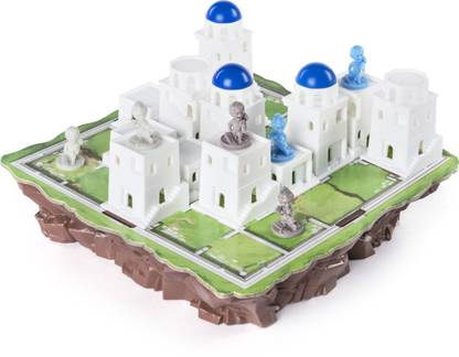 Spin Master Games Santorini Strategybased Board Game Strategy & War Board Game