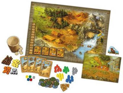 Z-Man Games Stone Age Strategy Board Game Strategy & War Board Game