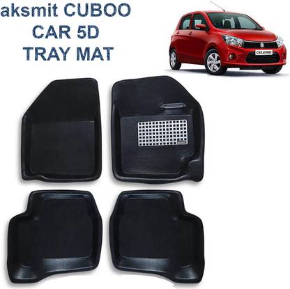 aksmit CUBOO PVC 5D Mat For  Maruti Suzuki Celerio