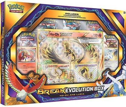POKEMON Break Evolution Box 2 Hooh And Lugia
