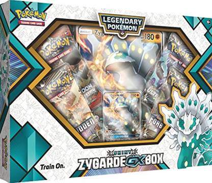 POKEMON Shiny Zygarde Gx Box Trading Cards
