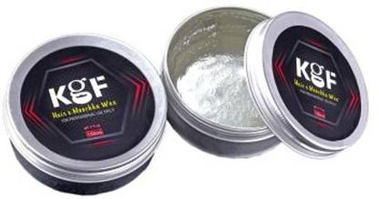 KGF HAIR AND MOOCHHA WAX FPR MEN pack of 2 Hair Gel