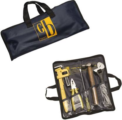 GB Tools - General Purpose Tool Kit (Includes 5 pcs inside a cover) Hand Tool Kit