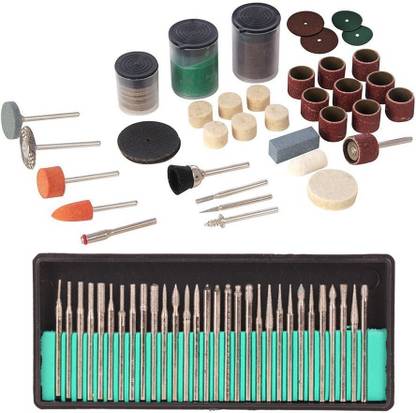 Digital Craft 105PC Rotary Tool Accessories Kit Mini Drill Bit Set with 3.2mm Rotary Tool