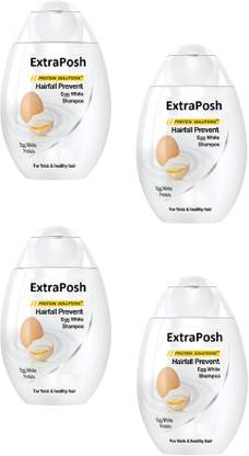 Extraposh Egg White Shampoo Hairfall Prevent ( 4 Pc x 80 ml )