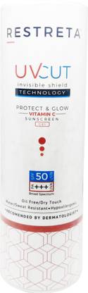 Restreta Sunscreen - SPF 50 PA+++ UV Cut Sunscreen Gel
