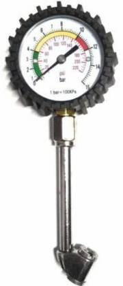 Bellveen Analog Tire Pressure Gauge Pressure Gauge 16 Bar Air Dial Pressure Gauge