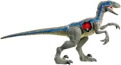 Jurassic World Battle Damage Velociraptor "Blue"