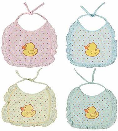 FIRST TREND Baby Cotton Bibs pack of 4