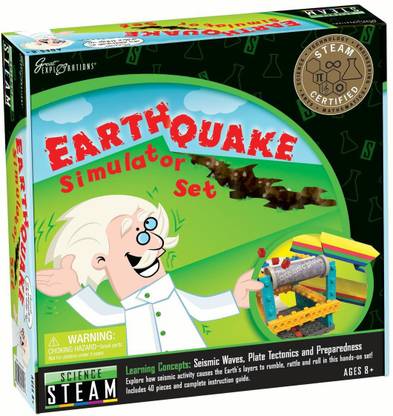 Great Explorations Earthquake Simulator Set Strategy & War Board Game