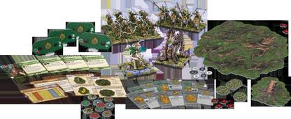 Runewars : Latari Elves Army Expansion Strategy & War Board Game
