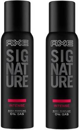 AXE Signature Intense Perfume 122ml X 2 Body Spray  -  For Men & Women