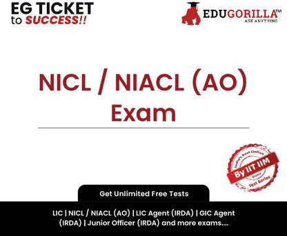 EduGorilla NICL / NIACL (AO) Exam