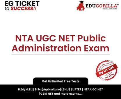 EduGorilla NTA UGC NET Public Administration Exam