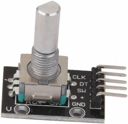 EMERGING TECHNOLOGIES 360 Rotary Encoder Module KY-040 Micro Controller Board Electronic Hobby Kit