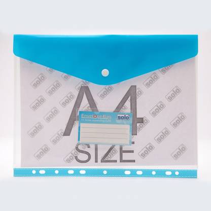 Solo Polypropylene CH- 203 Envelope Bag with 11 Holes Expanding (L/S)
