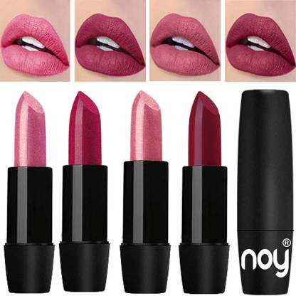 NOY Creamy Matte Lipsticks Set of 4 Pcs Code no 4584
