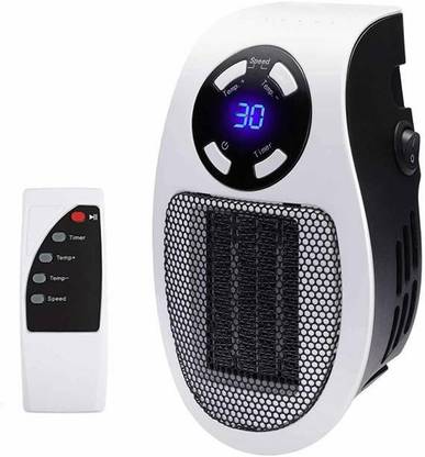 SellRider Portable Heater with New Smart Remote Control, LED Display METAL AND FIVER PLASTIC Fan Room Heater