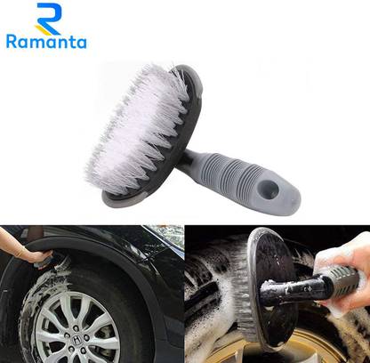 Ramanta Bike Tyre Rim Cleaner Brush for Honda All Bikes 0 ml Wheel Tire Cleaner