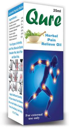 Qure MUSCULAR PAIN, RELIEVE OIL Liquid