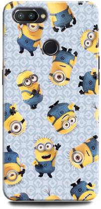 FIKORA Back Cover for Realme U1/RMX1831 MINIONS PRINTED