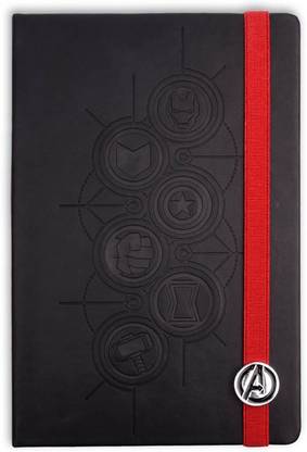 Doodle Avengers (Icons) Notebook A5 Notebook Ruled 192 Pages