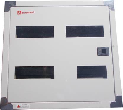 ALIVESMART Double Door 8 Way 3 Phase MCB BOX Distribution Board