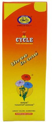 Cycle Three in One Incense Stick 44 Gram AO 201 Floral