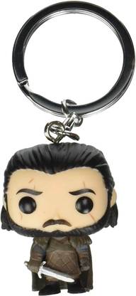 AweStuffs Funko Pocket POP :Game of Thrones - Jon Snow Key Chain