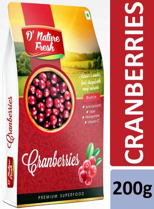 D NATURE FRESH Cranberries 200g Cranberries