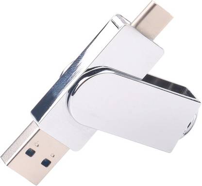 Vinayakart High-Speed U Disk Type C Flash Drive02 64 GB Pen Drive Compatible with Laptop, Tablet, Mobile, Television USB 3.0 Metal Case
