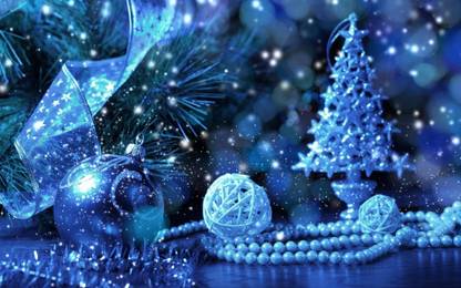 KD blue picture new Sticker Poster|Christmas poster|Christmas decoration|size:12x8 inch Paper Print
