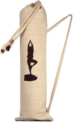 Aakrutii Eco Friendly (Vrikshasana) Tree Pose Cotton Yoga Mat Bag / Exercise Mat Cover