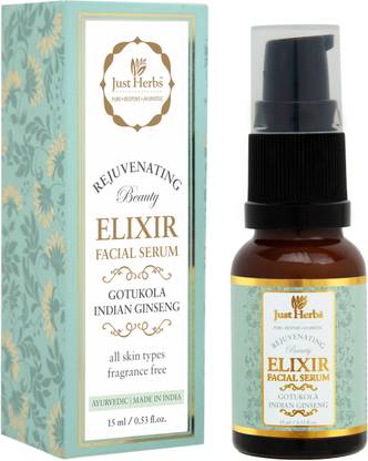 Just Herbs Elixir Ayurvedic Vitamin C Alternative Facial Serum