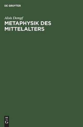 Metaphysik Des Mittelalters