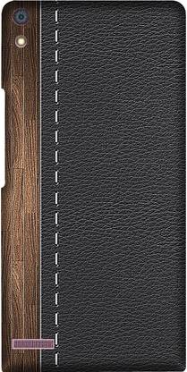 CASE SUTRA Back Cover for Huawei Ascend P6, P6-U06 - leather pattern Print