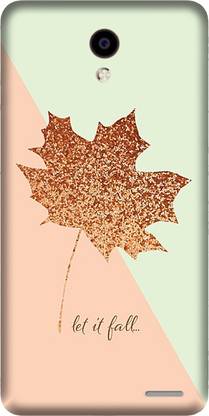 CASEMANTRA Back Cover for Micromax Yu Yunicorn YU5530 - leaf Print