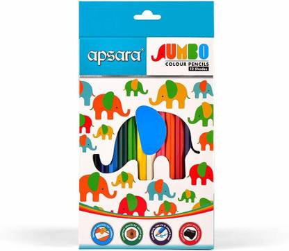 APSARA Art Creation Hexagonal Shaped Color Pencils