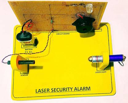 Scientrox Laser Security Alarm Science Projects Educational Electronic Hobby Kit