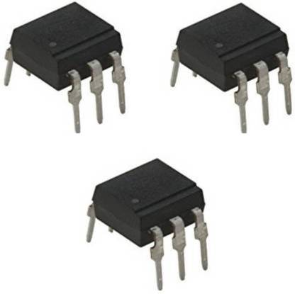 Technical hut 3PCS OPTOCOUPLER 4N35 IC For DIY Projects Electronic Components Electronic Hobby Kit