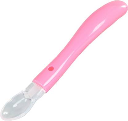 Honey Boo Baby Silicone Spoon  - Grade Plastic, Silicone Spoon