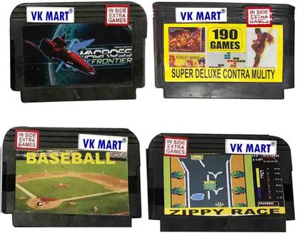 VK MART 8 Bit Tv Video Game Cassettes Like Macross Frontier  Gaming Accessory Kit