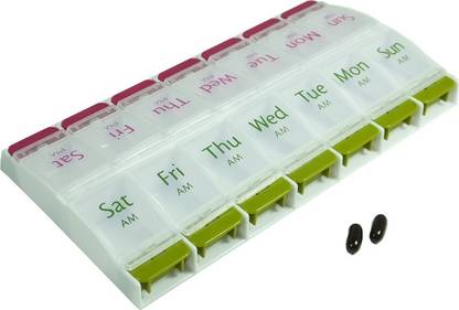 AKTIVE LIFE 1 week, AM-PM AKL031 Pill Box