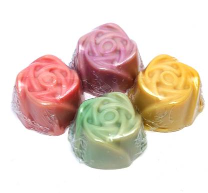 TOUCH NATURE Mixed Flowers - Rose Shaped Handmade Soaps
