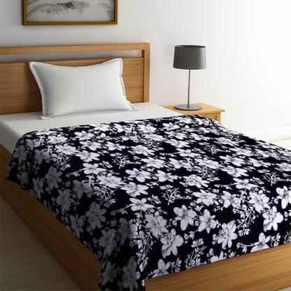 PORTICO NEW YORK Solid Single Coral Blanket for  Mild Winter