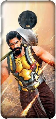 CASEMANTRA Back Cover for Motorola Moto G6 Plus - Bahubali Print