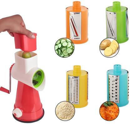 Chefstar Vegetable Rotary Grater - Vegetable Grater & Slicer
