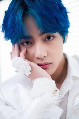 BTS Boy With Luv V (D) Fine Art Print