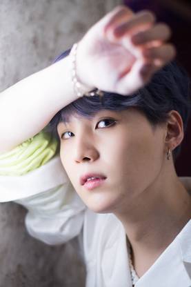 BTS Boy With Luv Suga (B) Fine Art Print