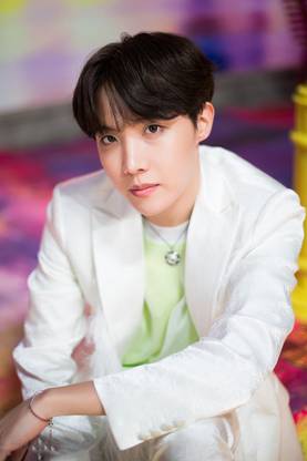 BTS Boy With Luv J-Hope (B) Fine Art Print